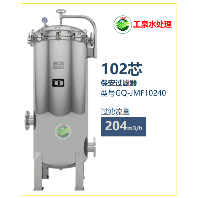 保安過濾器204m3/H
